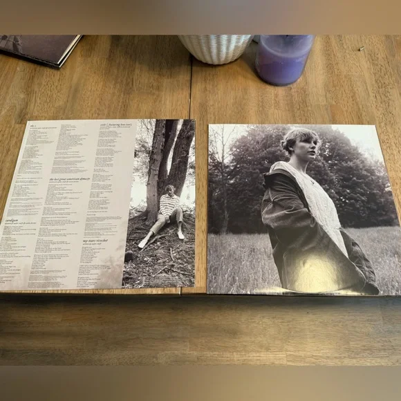 Taylor Swift "Hide - And - Seek" Limited Edition Folklore Vinyl - Picture 2 of 7